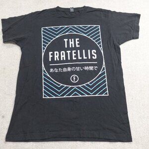 The Fratellis Shirt Medium Black 2018 Tour Double Sided In Your Own Sweet Time